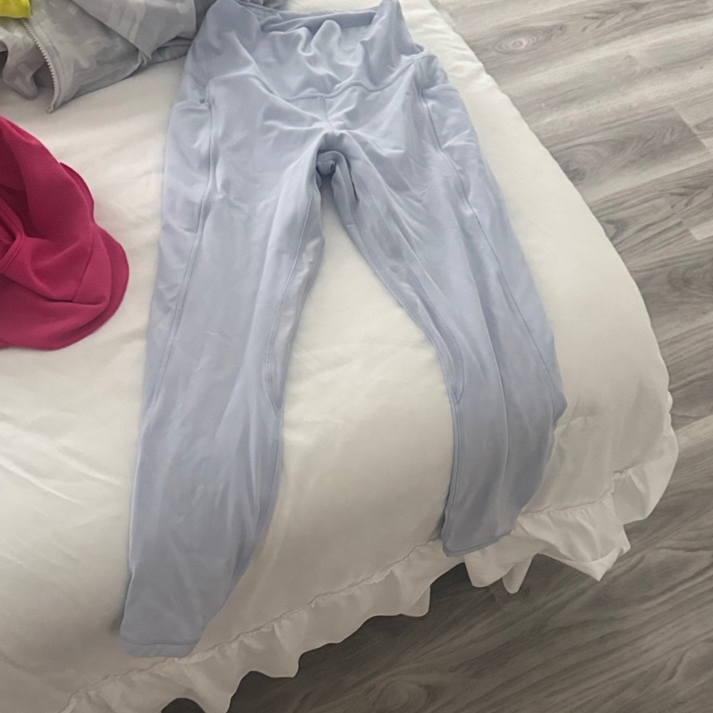 lululemon athletica Light Blue Leggings